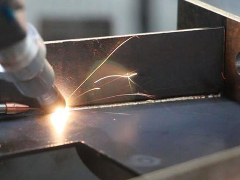 Carbon steel plate welding